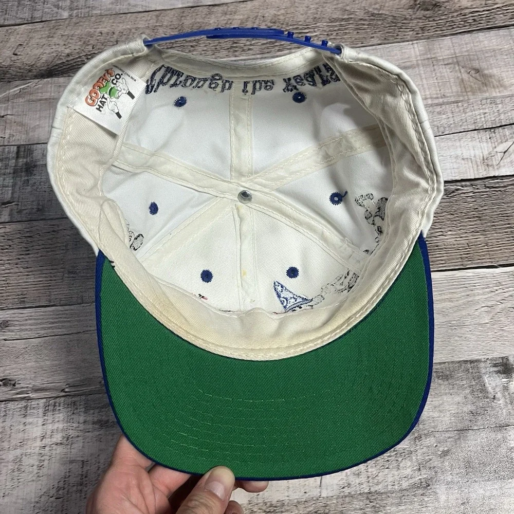 Mickey Through The Years Snapback One Size White Vintage Goofy Hat Co Mickey